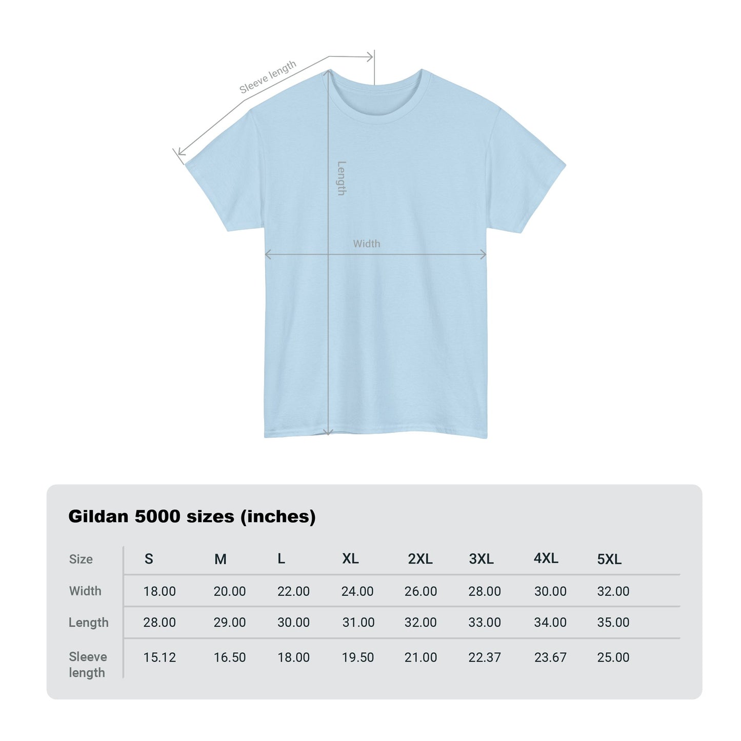 Unisex-T-Shirt aus schwerer Baumwolle